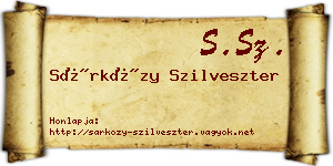 Sárközy Szilveszter névjegykártya